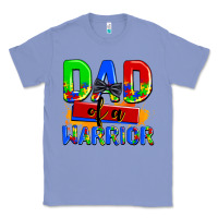 Colony Blue dad of a warrior Classic Tee - AdoDesignShop