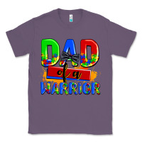 Lavender dad of a warrior Classic Tee - AdoDesignShop
