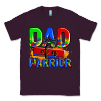 Plum dad of a warrior Classic Tee - AdoDesignShop