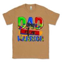 Toasted Coconut dad of a warrior Classic Tee - AdoDesignShop