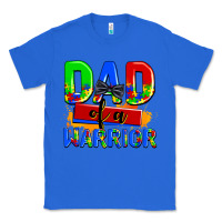 True Royal dad of a warrior Classic Tee - AdoDesignShop