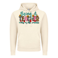 Vintage Artic being a teacher makes my life complete Vintage Hoodie - Zillion Design Studio