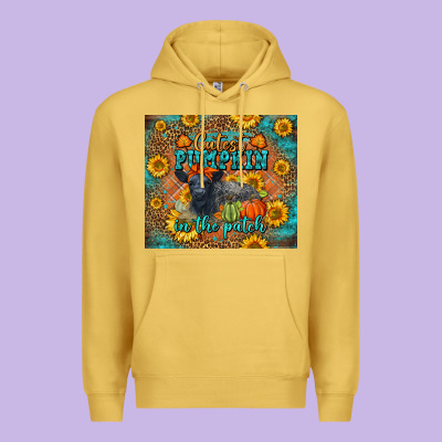 Fall Cutest Pumpkin In The Patch Cute Cow Tumbler Premium Hoodie Designed By Lillyallendesigns