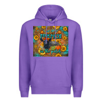 Purple Fall Cutest Pumpkin In The Patch Cute Cow Tumbler Premium Hoodie - LillyAllenDesigns