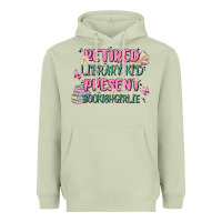Matcha retired library kid present bookish girlie Heavyweight Hoodie - MaliasSmallBusiness