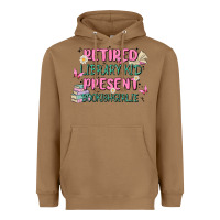 Toasted Coconut retired library kid present bookish girlie Heavyweight Hoodie - MaliasSmallBusiness
