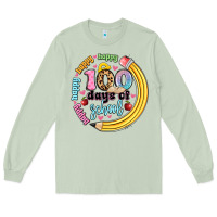 Matcha happy 100 days of school Long Sleeve Tee - Artiststas