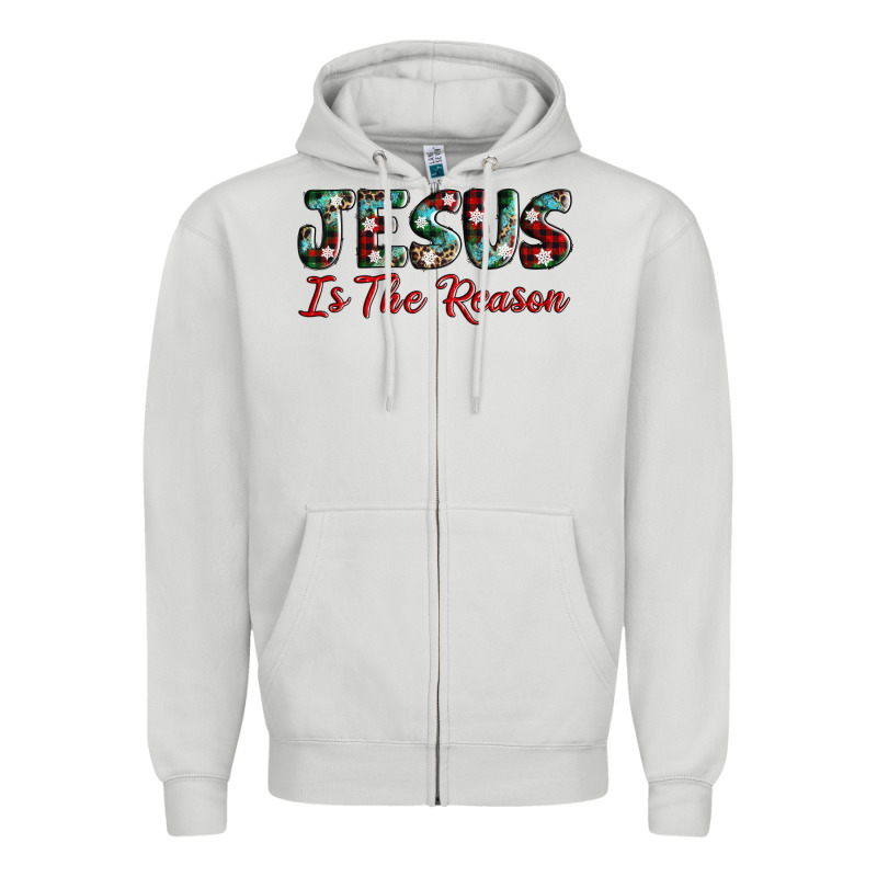 Jesus Is The Reason Zipper Hoodie by AdoDesignShop | Teevron
