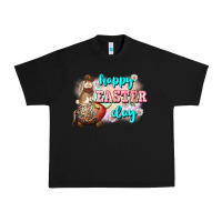 Black Happy Easter Day rodeo Easter Day Urban Heavy Tee - CowGirlArtShop