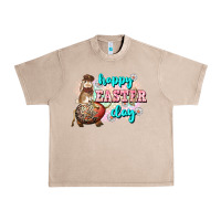 French Oak Happy Easter Day rodeo Easter Day Urban Heavy Tee - CowGirlArtShop