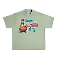 Oil Green Happy Easter Day rodeo Easter Day Urban Heavy Tee - CowGirlArtShop