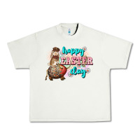 Pistachio Happy Easter Day rodeo Easter Day Urban Heavy Tee - CowGirlArtShop