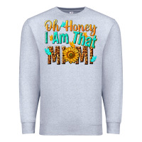 Heather Grey oh honey i am that mimi nca Premium Sweatshirt - NancyCooperArtShop