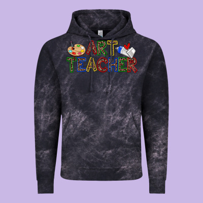 Art Teacher Vintage Hoodie Designed By Zillion Design Studio