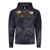 Cloud Black art teacher Vintage Hoodie - Zillion Design Studio