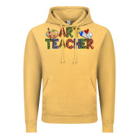 Vintage Mustard art teacher Vintage Hoodie - Zillion Design Studio