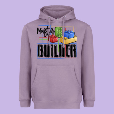 Master Builder Heavyweight Hoodie Designed By Maliassmallbusiness
