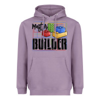 Lavender master builder Heavyweight Hoodie - MaliasSmallBusiness