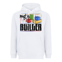 White master builder Heavyweight Hoodie - MaliasSmallBusiness