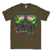 Army Green teacher off duty Classic Tee - Artiststas