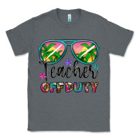 Charcoal Heather teacher off duty Classic Tee - Artiststas