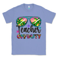 Colony Blue teacher off duty Classic Tee - Artiststas