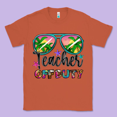 Teacher Off Duty Classic Tee Designed By Artiststas