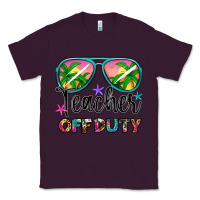 Plum teacher off duty Classic Tee - Artiststas