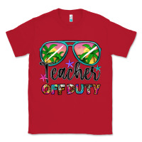 Red teacher off duty Classic Tee - Artiststas