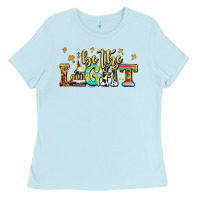 Baby Blue be the light Ladies Tee - AdoDesignShop