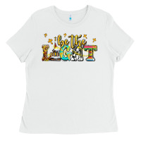 White be the light Ladies Tee - AdoDesignShop