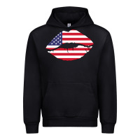 Black American lip Urban Hoodie - Bettercallsaul
