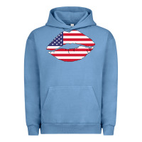 Pigment Pebble Blue American lip Urban Hoodie - Bettercallsaul
