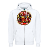 White christmas vibes Zipper Hoodie - AdoDesignShop