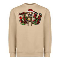 Mushroom christmas joy with heifer Heavyweight Sweatshirt - RanaPortraitStore