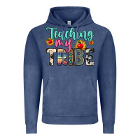 Vintage Denim teaching my tribe Vintage Hoodie - Zillion Design Studio