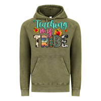Vintage Olive teaching my tribe Vintage Hoodie - Zillion Design Studio