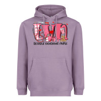 Lavender lvn licensed vocational nurse valentine's day Heavyweight Hoodie - MaliasSmallBusiness