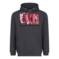 Smoke lvn licensed vocational nurse valentine's day Heavyweight Hoodie - MaliasSmallBusiness