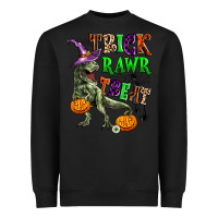 Black trick rawr treat Heavyweight Sweatshirt - Zillion Design Studio