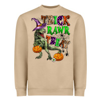 Mushroom trick rawr treat Heavyweight Sweatshirt - Zillion Design Studio
