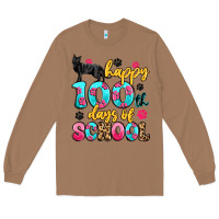 Toasted Coconut happy 100th days of school cat Long Sleeve Tee - Artiststas