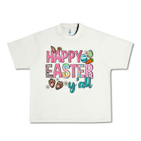 Pistachio Happy Easter y'all Urban Heavy Tee - Neo Western