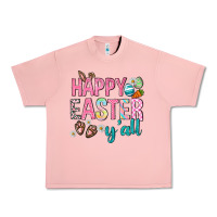Salmon Happy Easter y'all Urban Heavy Tee - Neo Western