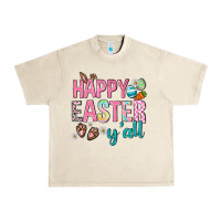Sandshell Happy Easter y'all Urban Heavy Tee - Neo Western