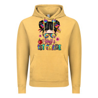 Hello First Grade Vintage Hoodie | Teevron
