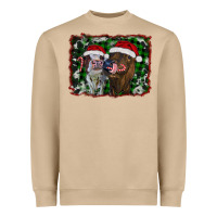 Mushroom christmas heifers Heavyweight Sweatshirt - RanaPortraitStore