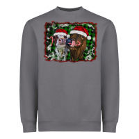 Storm christmas heifers Heavyweight Sweatshirt - RanaPortraitStore
