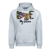 Heather Grey My Veteran Urban Hoodie - Bettercallsaul