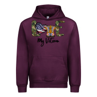 Mauve Wine My Veteran Urban Hoodie - Bettercallsaul